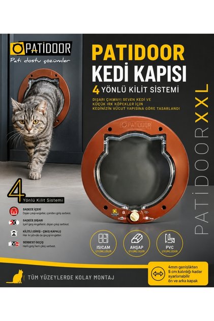 Pati XXL /// Brown /// Cat Gate