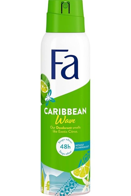 Deodorant 5 Oz. Spray Caribbean Lemon (Green)