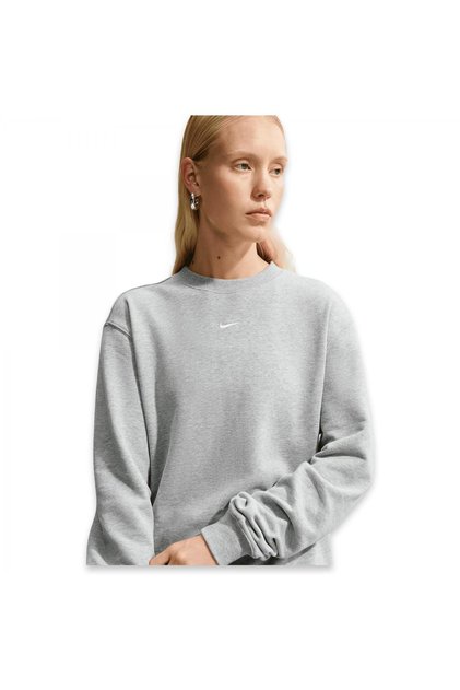Im8112 Studio Fleece Lightweight Crew-Neck Sweat Açık Gri Kadın Sweatshirt