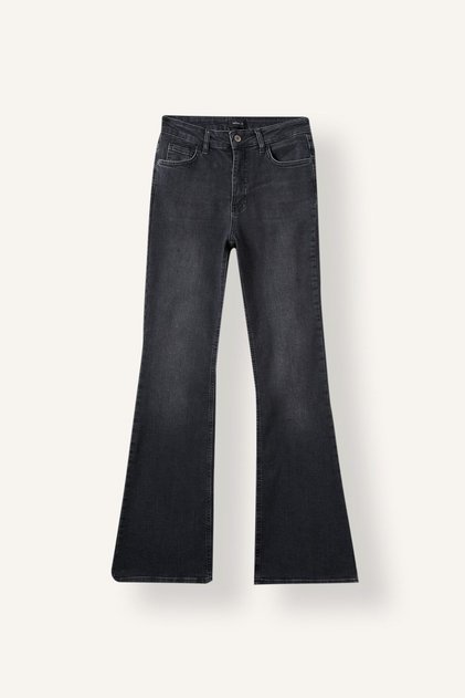 Mia Flare Fit Yüksek Bel Beş Cepli Jean Pantolon I4998AX26WN