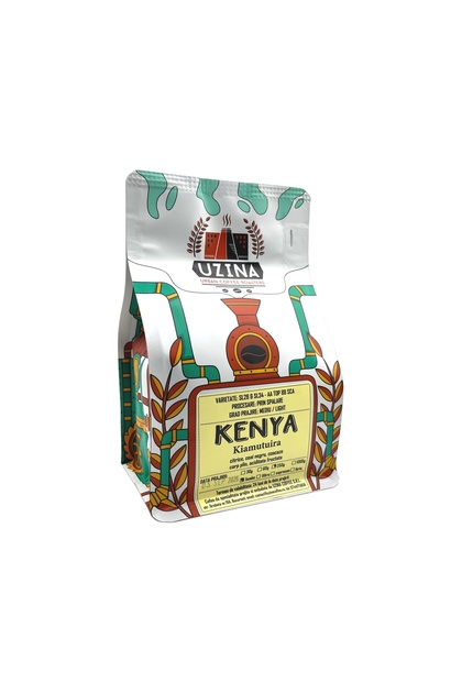 Kenya Kiamutuira AA TOP, Cafea de specialitate, Boabe, 100% Arabica, Spălată