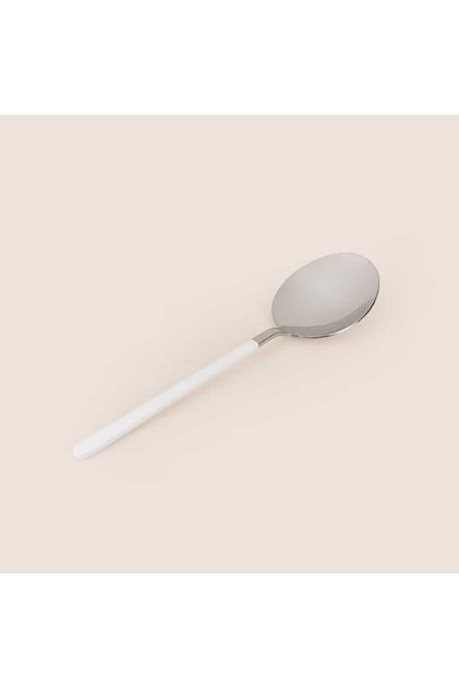 Kitchen Raya Servis Kaşığı - Platin / Beyaz