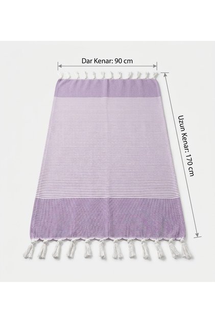 Sola Shop Saçaklı Peştemal Banyo Havlusu