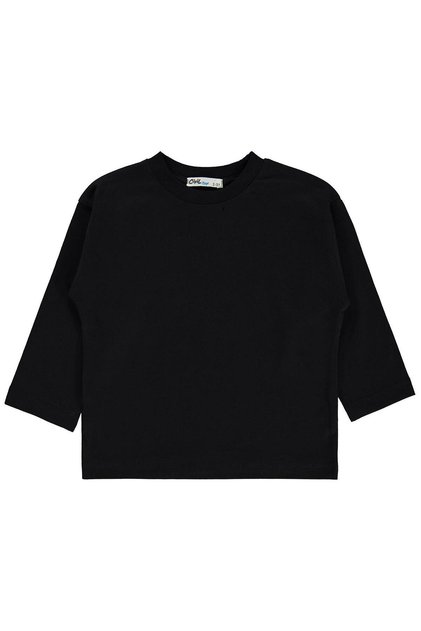 Basic Sweatshirt for Ages 2-5 - Black