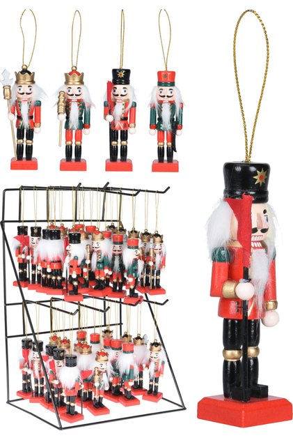 Figurină suspendată Spărgător de nuci, 10 cm