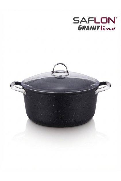 Titanium Deep Cooking Pot 30 cm Fireproof Non-Stick