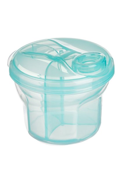 Recipient Turcoaz pentru Lapte Praf 2 in 1 Honey Baby - Recipiente, Produse Bebe