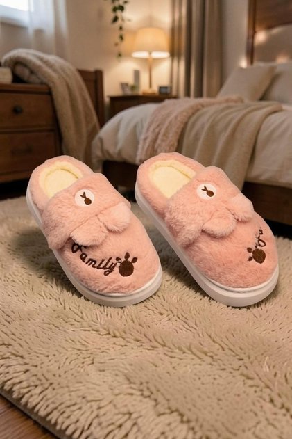 Women's House Slippers. Soft Sole Warm Plush Indoor Slippers. Slippers