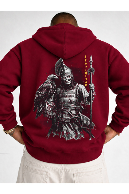 Kuman Kipçak Oversize Sweatshirt Hoodie Unisex