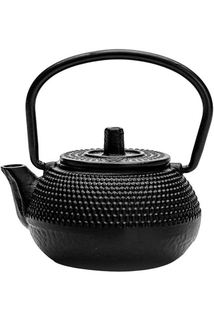 Mini Cast Iron Tea Kettle Decorative Teapot Adornment Retro Style Household Desktop Displa
