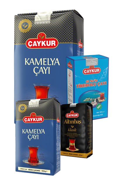 Camellia 500Gr and 1kg, Altınbaş 200Gr, 42 No Tirebolu 500Gr Bulk Tea Package