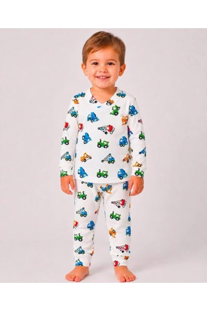Unisex Children's 100% Cotton Soft Pajama Set