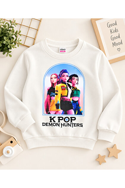 Girl's Rumi Printed Sweatshirt