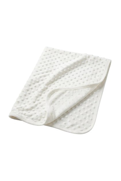 Chickpea Patterned Baby Blanket | 90 X 100 Cm, Soft, 100% Organic | Baby & Kids Blanket