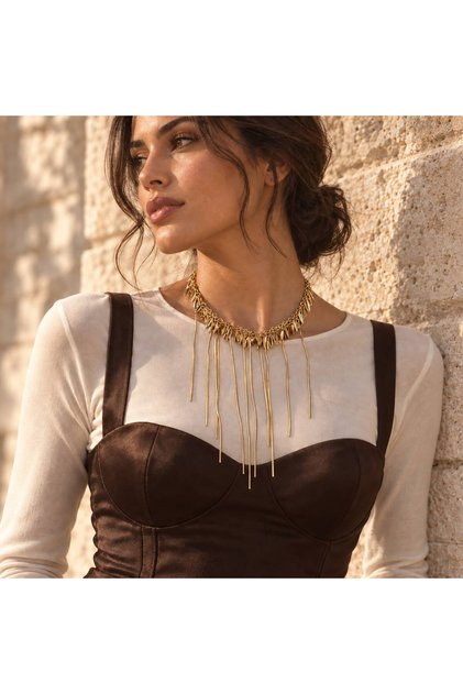 Diva Charm Women's Tassel Necklace