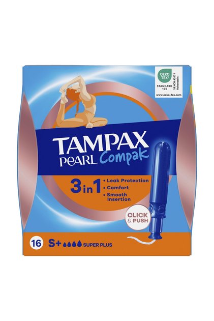 Tampon Pearl Compak Super Plus 16'lı - 8 Adet