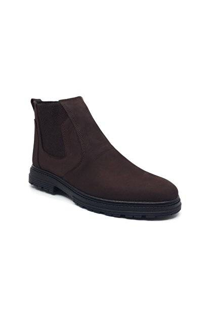 Taşpınar Baykara 100% Genuine Leather Men's Casual Winter Comfortable Classic Boots Large Size 38-50