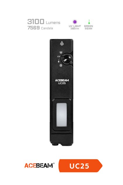 UC25 3100 Lümen 4'ü 1 Arada Multi-Light EDC Fener