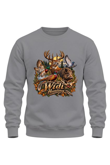 Hunting Av Animals Printed Sweatshirt – Hunting and Outdoor Design
