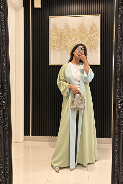 Pastel Abaya Reversible