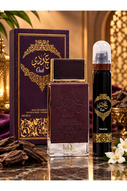 Ard Al Zaafaran Oudi 100ml Eau de Parfum Perfume Spray and Perfumed Deodorant 50ml