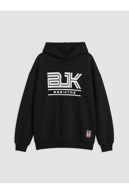 Two Mt Shop Quality Lcw Kids Black BeÅŸiktaÅŸ Printed Boys' Sweatshirt