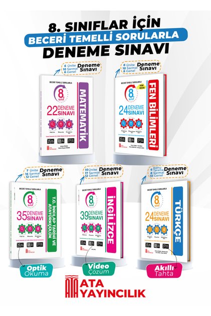 8. Sınıf Lgs Branş Denemeler Seti