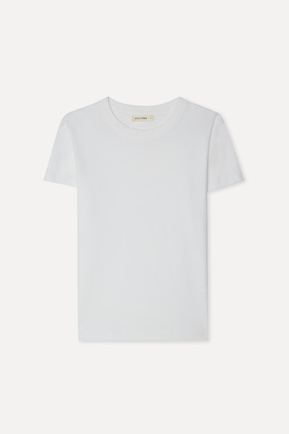 Women's Off-White Crew Neck T-Shirt