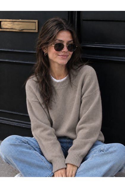 Women's Soft Original Acrylic Knitwear Sweater (Loose Comfortable Fit)