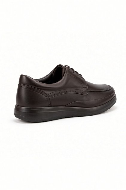 Forex Anatomic Genuine Leather Lace-Up Anatomical Orthopedic Eva Sole Casual Men's Shoes