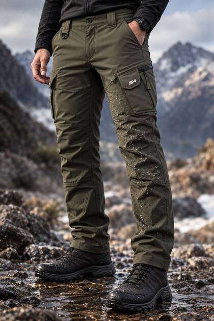 S4 Kışlık İçi Polarlı Outdoor Pantolon Yağmur Su Ruzgar Geçirmez