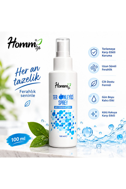 HOMM LIFE TER ÖNLEYİCİ SPREY 100 ML