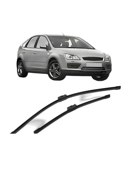 Σετ υαλοκαθαριστήρων αυτοκινήτου FORD FOCUS II (DA_, HCP, DP) 2004-2012, για παρμπρίζ, 2 τεμάχια, Aerotwin A977S