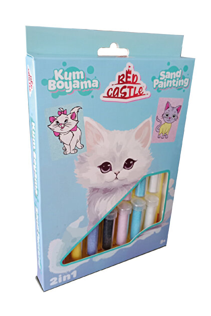 Cats Sand Painting Educational Art Activity Set