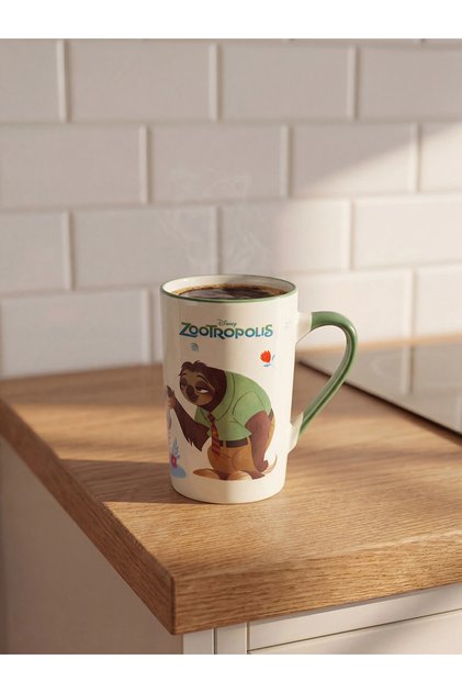 LCW HOME Karışık Zootropolis Baskılı Seramik Kupa 360 Ml