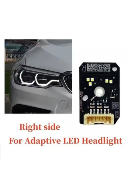 White Light Right Board White DRL LED Headlight for 2017-2020 BMW 5 Series G30 G31 F90 M5 G32 New Ad