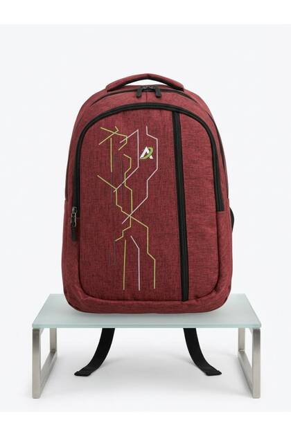Unisex High School Bag Red