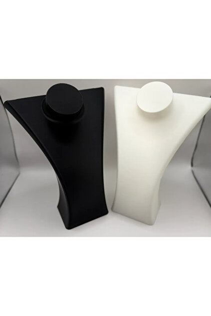 Set of 2 Necklace Bust Jewelry Stand