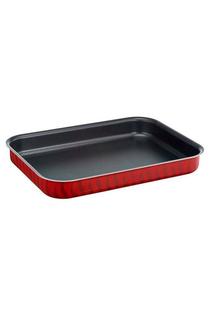 Les Specialistes Oven Dish Non-Stick Coating Aluminum Heat Diffusion Easy Cleaning Red Made In Fran