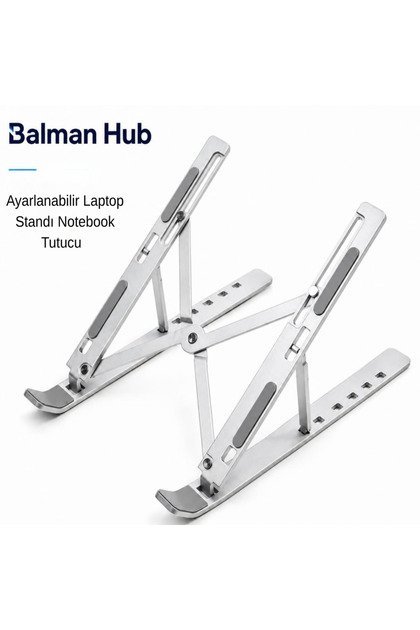 Katlanabilir Alüminyum Laptop Standı Ayarlanabilir Laptop Tutucu