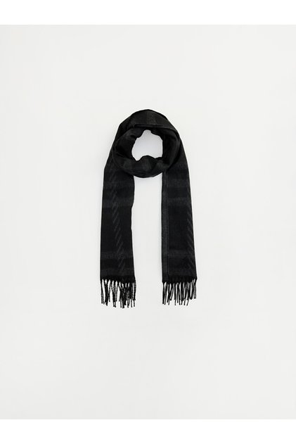 Esvab • Modern & Distinctive Checkered Embroidered Men's Scarf