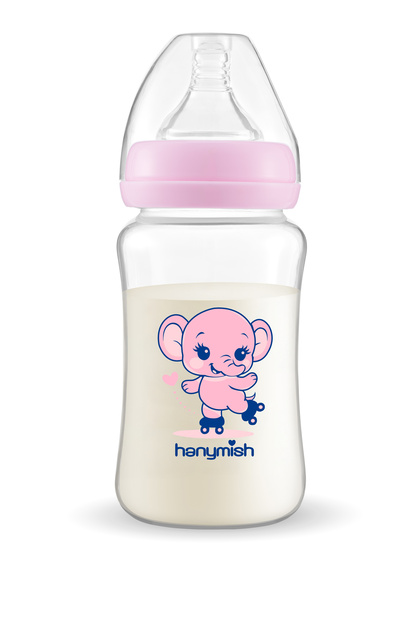 Geniş Ağızlı PP Biberon 240 ml