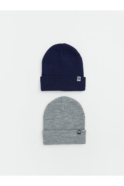 Esvab • Modern & Distinctive Boys' Knitwear Beanie 2-Pack