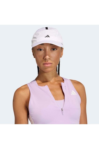 Runningxadizero Lightweight Climacool Unisex White Running Cap