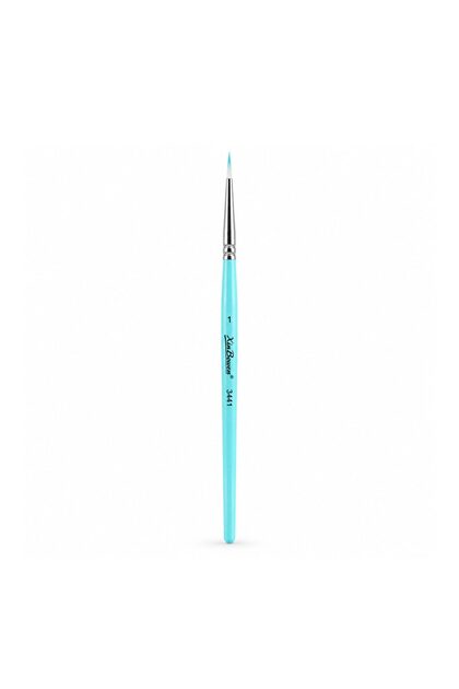Pensula pentru Pictura Faciala si Detalii, Flippy, Numarul 1, Varf Subtire, 1 Bucata, 17.3cm ,Turcoaz