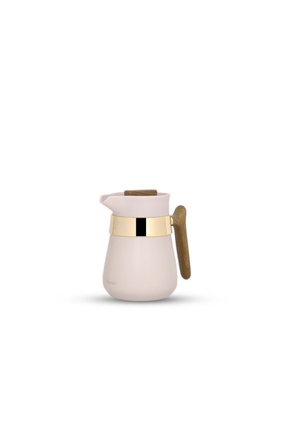 Tavolo Larine Thermos Light Gray with Wooden Handle 0.5 Liter
