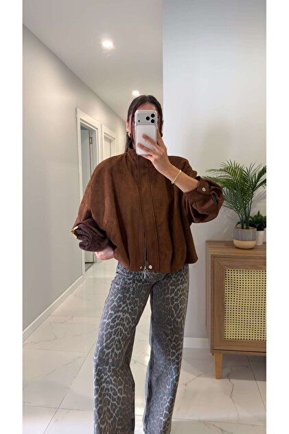 Kandos Brown Suede Jacket