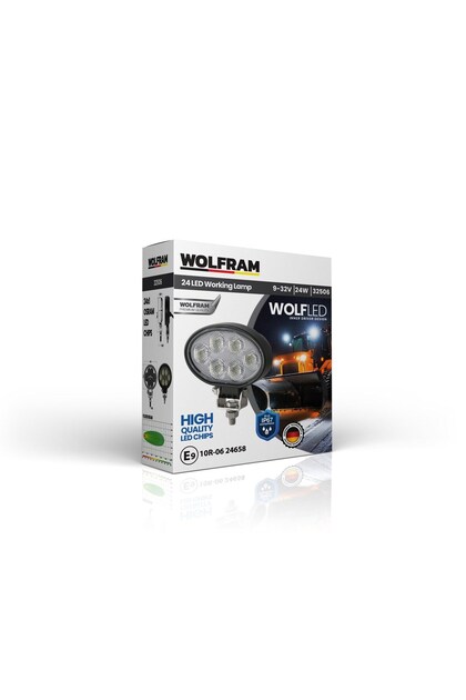 Wolf Serisi 32506 Çalışma Lambası Elips Midi 2040 Lümen FLOOD - 32506
