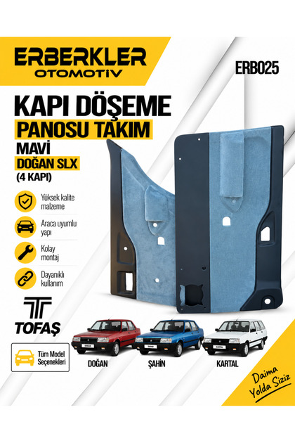 Doğan Slx Kapı Döşemesi Kumaş Mavi
