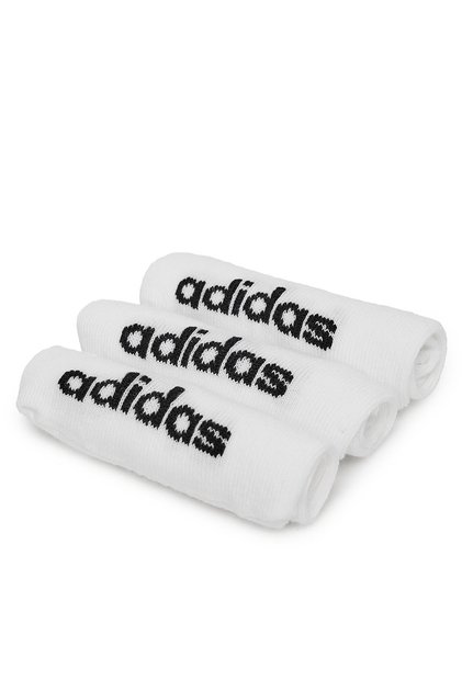 Șosete scurte unisex albe HT3447 Pachet de 3